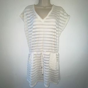 Calvin Klein Beach Cut out Cover up size S/M